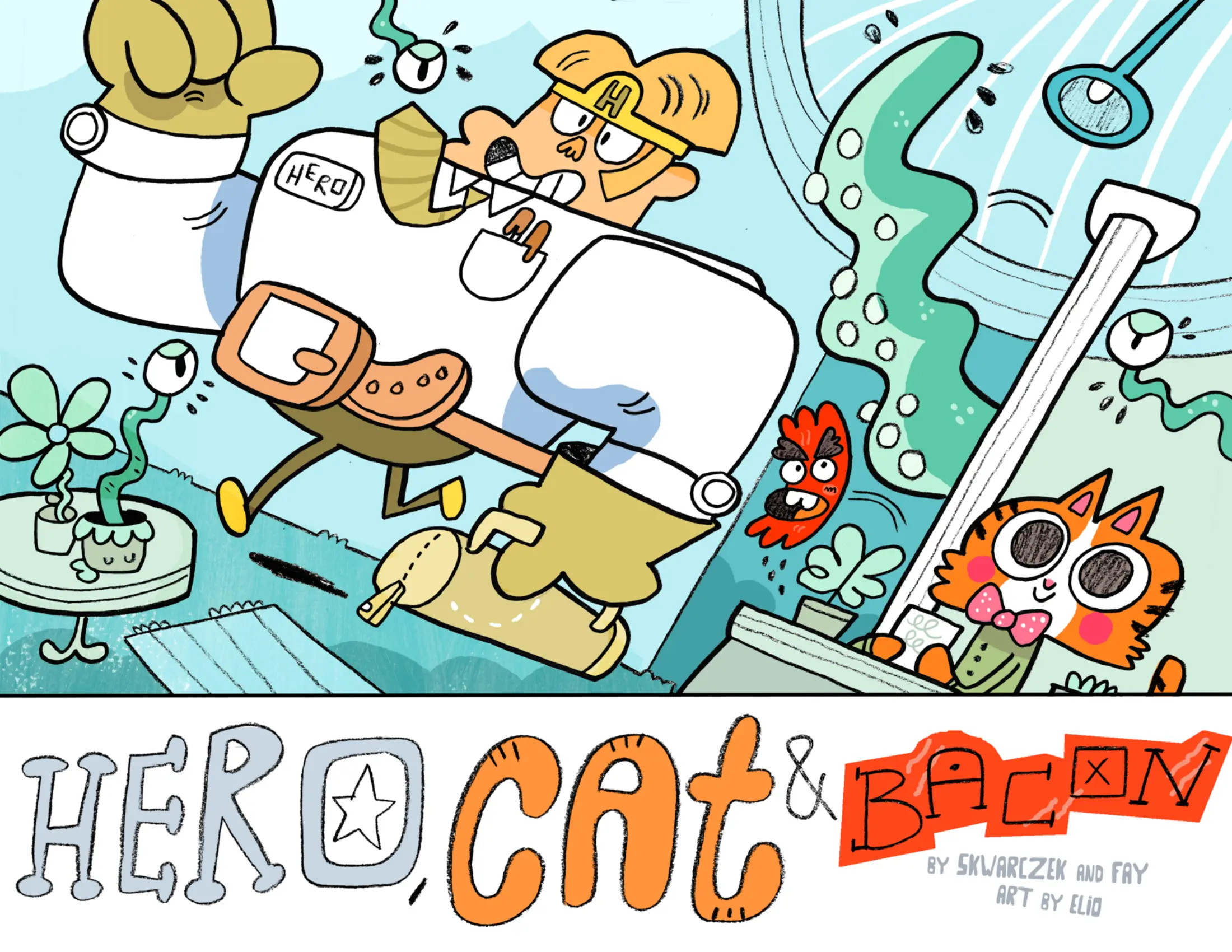 Hero, Cat and Bacon